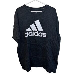 Adidas Black and White Short Sleeve Tee